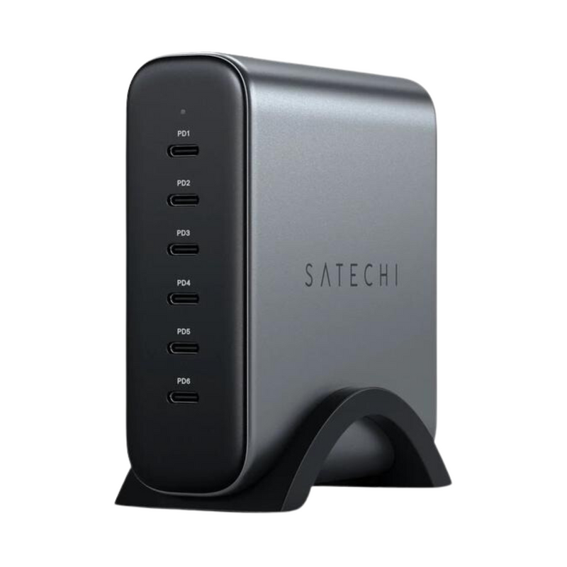 Carregador de Mesa Satechi USB-C 6-Port 200W - BR Metaverso