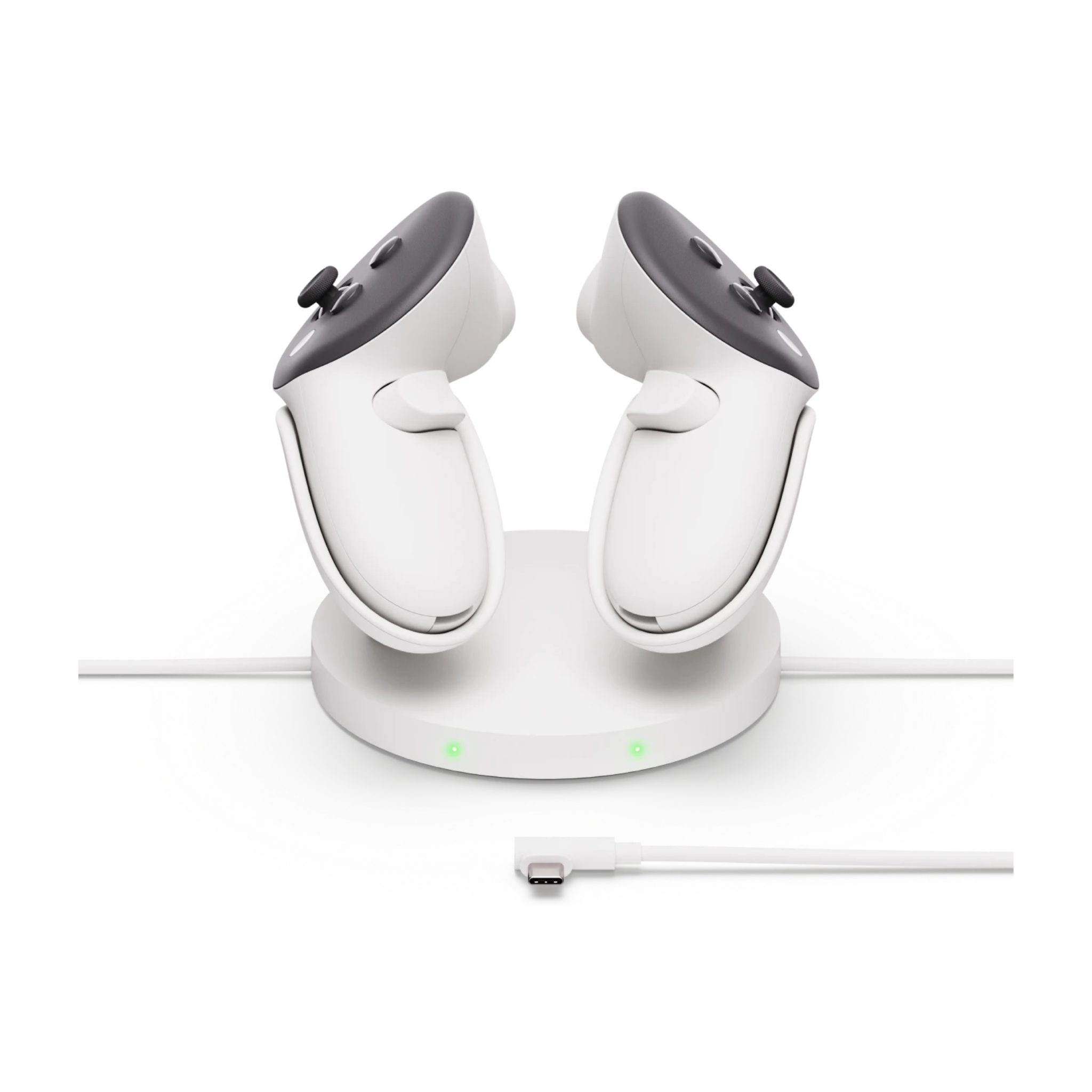 Meta Compact Charging Dock Controllers Quest 3/3S | BR Metaverso