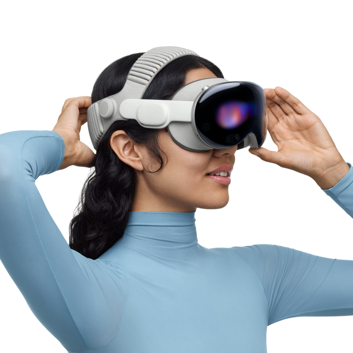 Apple Vision Pro Dual Knit Band – Conforto, Estabilidade e Ajuste