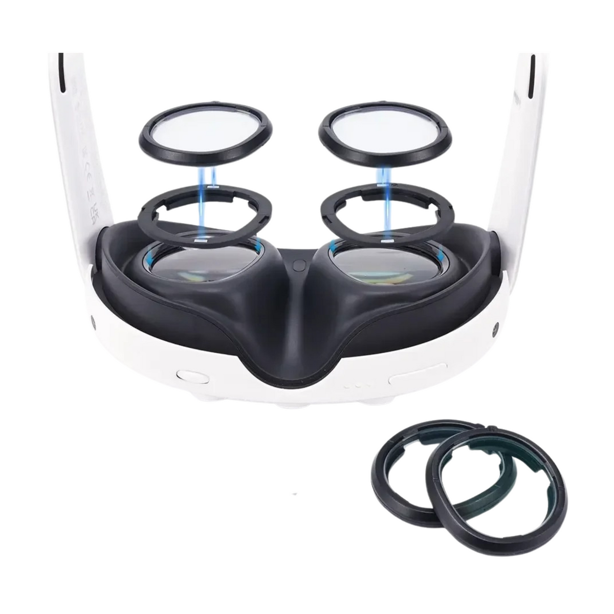 Quest3Sセット Kit 7 em 1 Premium para Meta Quest 3S | Proteção Completa | BR