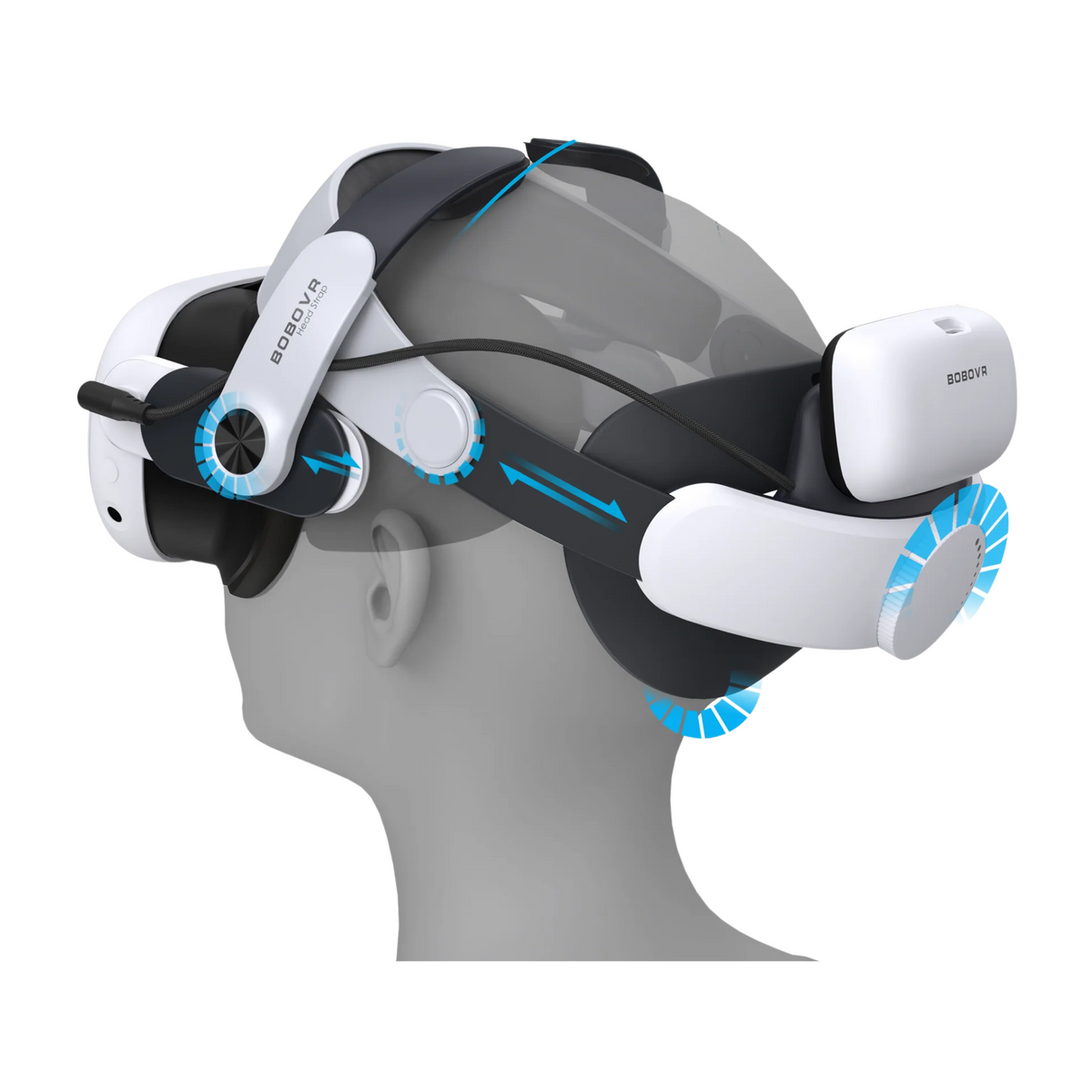BoboVR M3 Max Strap Quest 3/3S | BR Metaverso