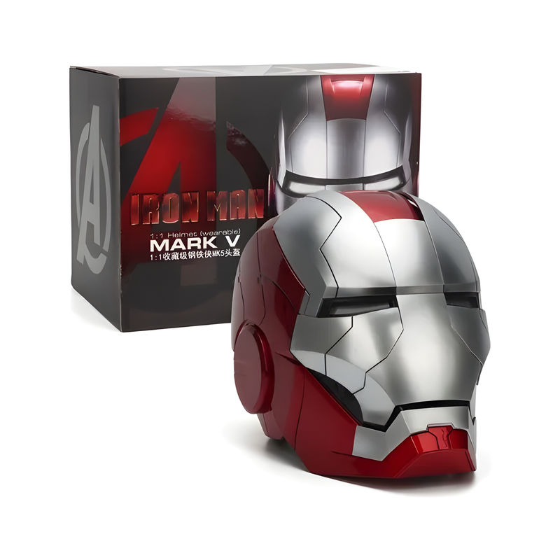 Capacete Homem de Ferro Mk5 Inteligente Premium - BR Metaverso