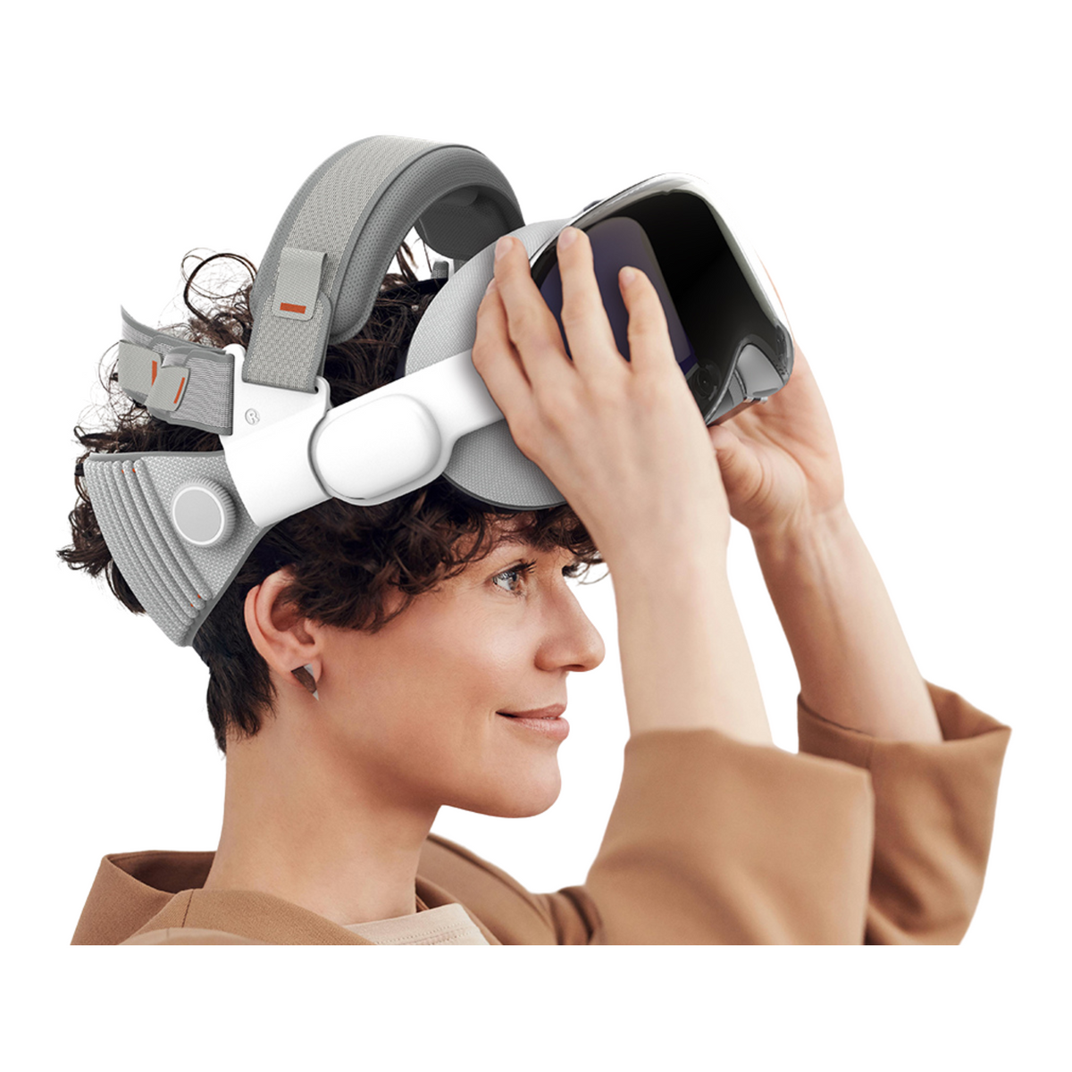 Cinta Ajustável Hibloks para Apple Vision Pro | Mais Conforto em