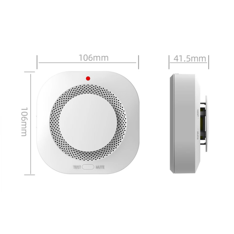 Detector De Fumaça Inteligente Tuya Zigbee - Loja BR Metaverso