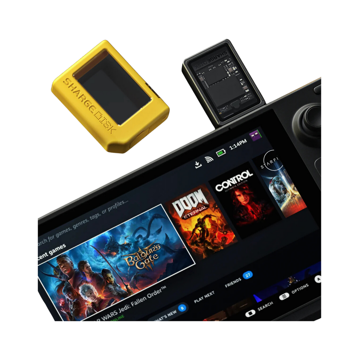 Disk M.2 SHARGE NVMe SSD PCI-E M.2 USB 3.2 Gen2, 10Gbps | BR Metaverso