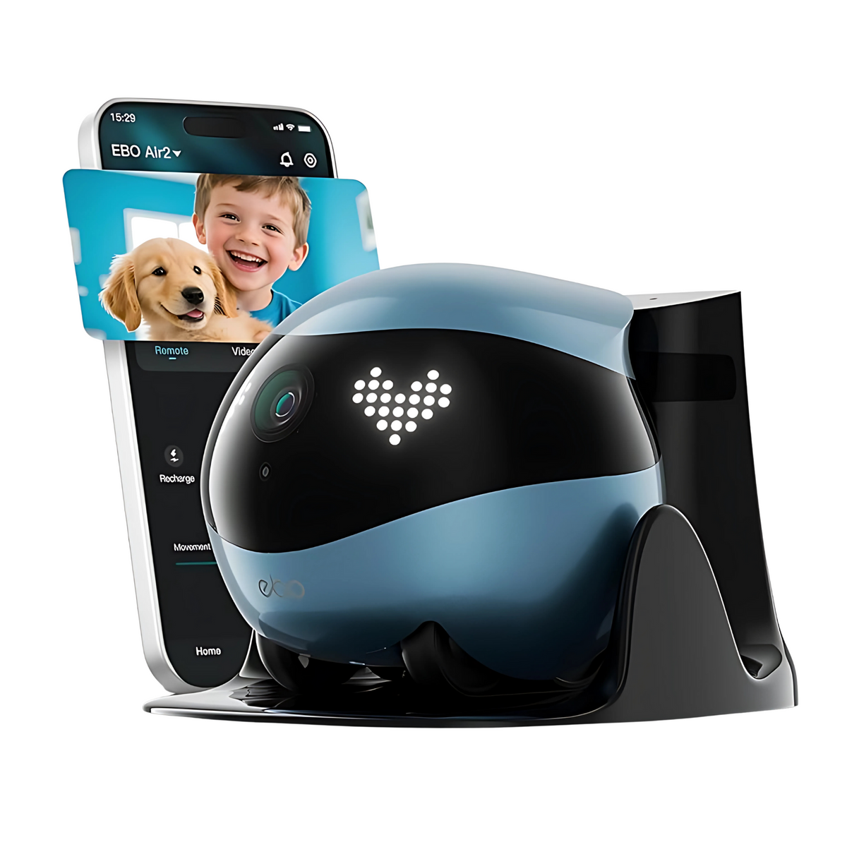 Enabot Ebo Air 2 Robô Câmera 2k de Segurança Sem Fio | BR Metaverso