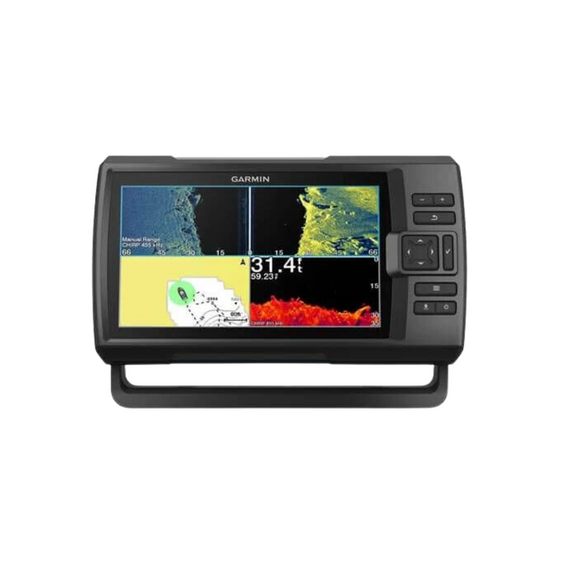 GPS Garmin Striker Vivid 9SV GT52 - Preto - BR Metaverso