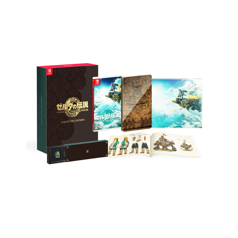 Game The Legend Of Zelda Tears Of The Kingdom Collector's Edition Nintendo Switch - BR Metaverso