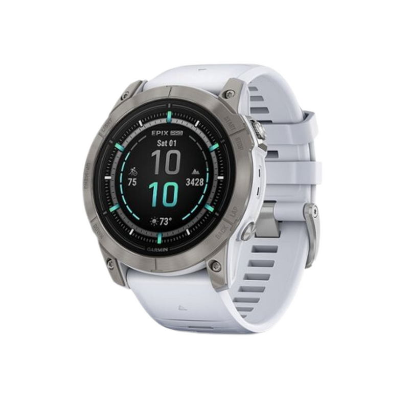 Garmin Relogio Epix Pro (Gen 2) Sapphire 51 MM Titanium Whitestone - BR Metaverso