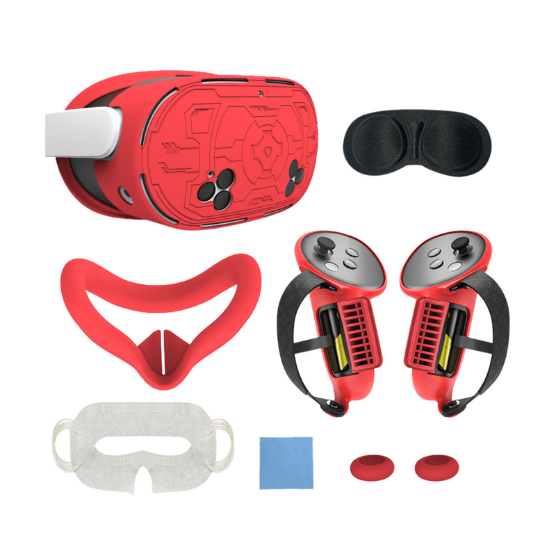Kit 7 em 1 Premium para Meta Quest 3S | Proteção Completa | BR Kit 7 em 1 Premium para Meta Quest 3S | Proteção Completa | BR