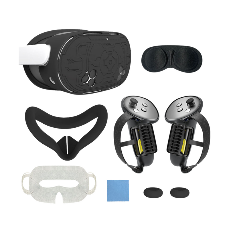 Kit de Proteção 7 em 1 Premium Quest 3S - BR Metaverso