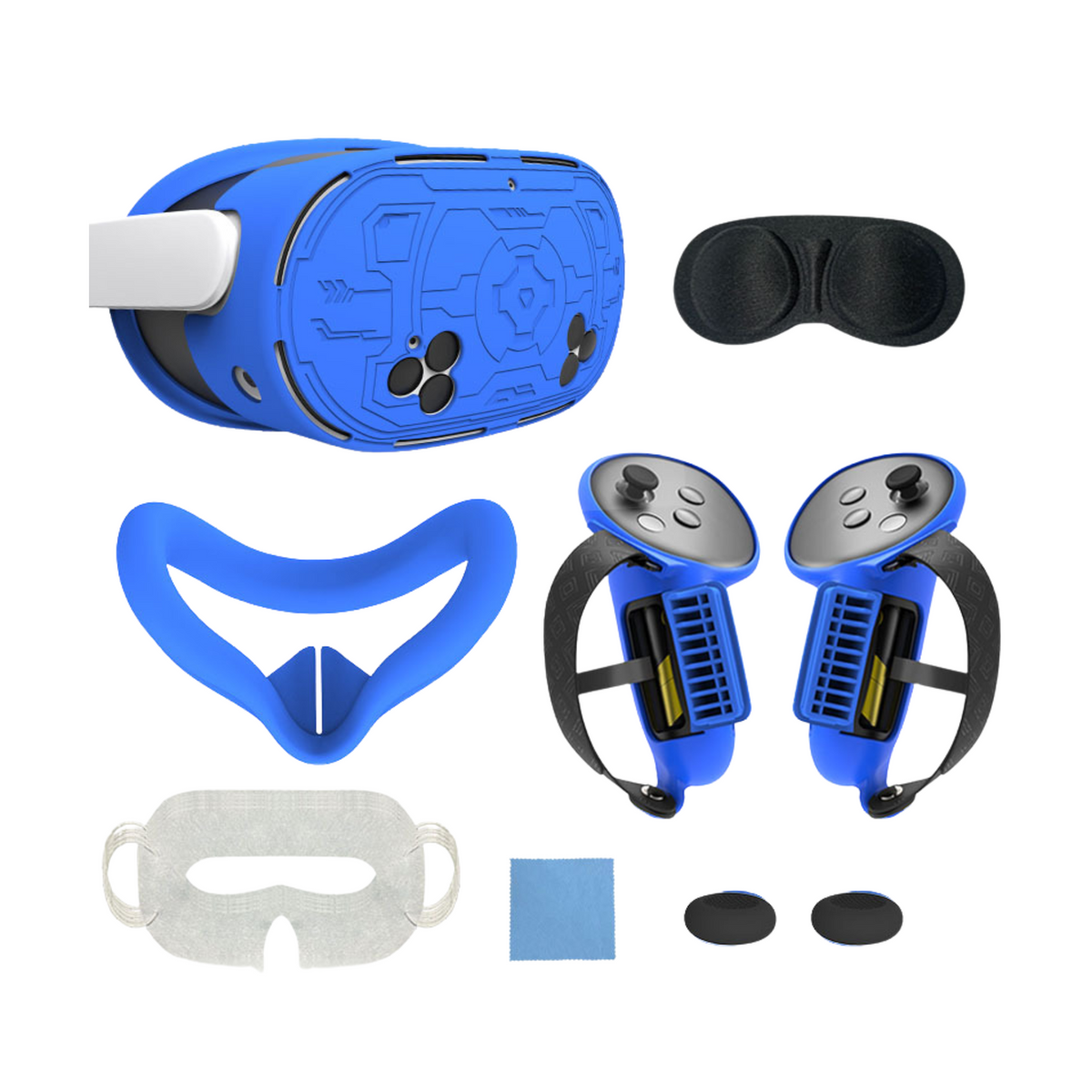 Kit 7 em 1 Premium para Meta Quest 3S | Proteção Completa | BR