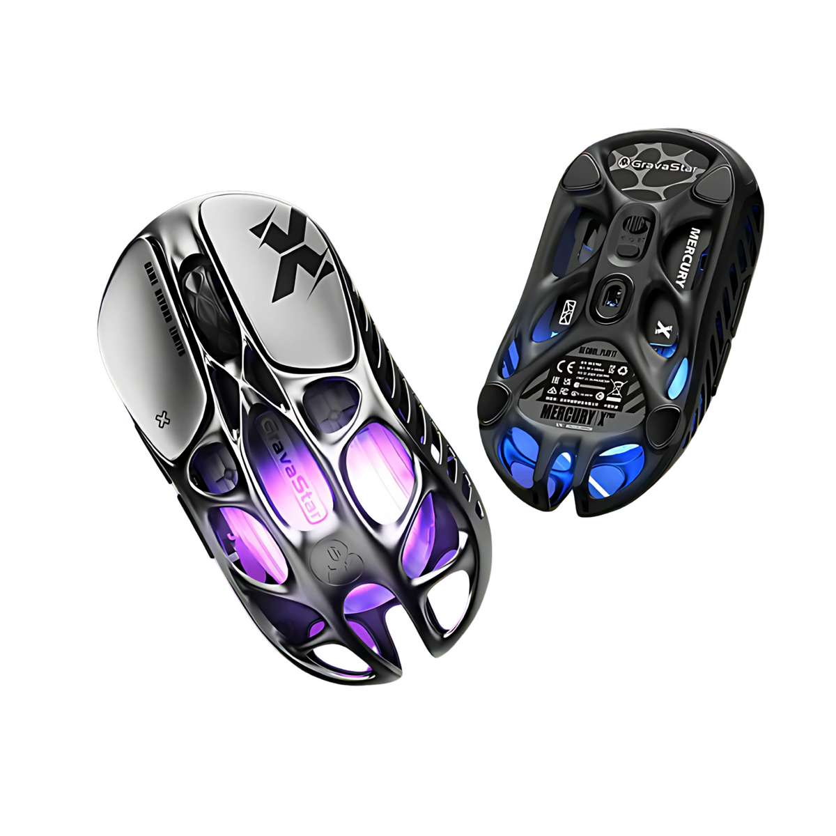 Mercury X Wireless Gaming Mouse GravaStar | BR Metaverso