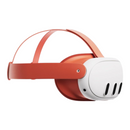 Meta - Quest 3 Facial Interface & Head Strap - Blood Orange - BR Metaverso