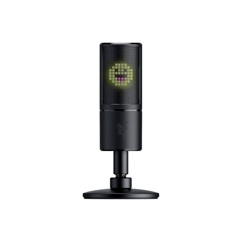 Microfone Razer Seiren Emote USB - Preto - BR Metaverso