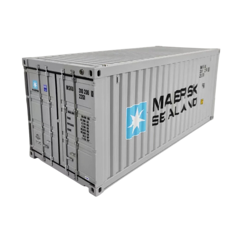 NikolaToy MAERSK Contêiner LED Display Box Premium - BR Metaverso