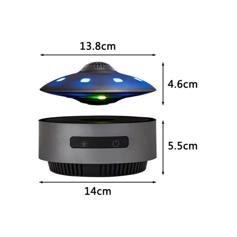 NikolaToy Magnetic Levitation Automatic UFO Bluetooth Speaker - BR Metaverso