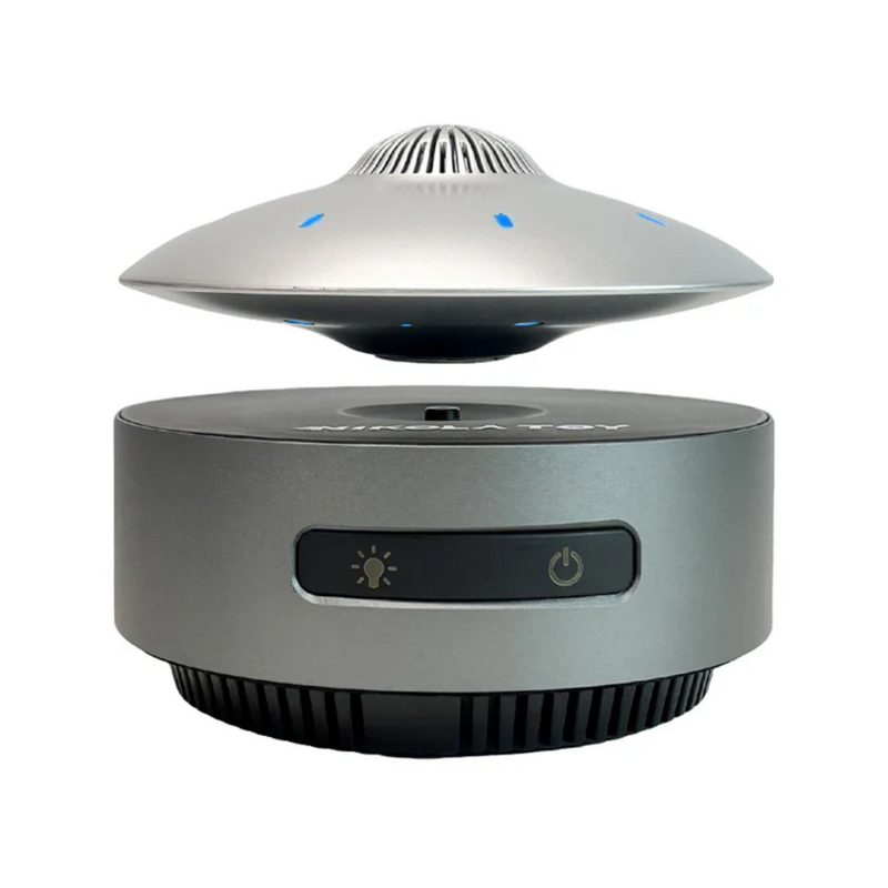 NikolaToy Magnetic Levitation Automatic UFO Bluetooth Speaker - BR Metaverso