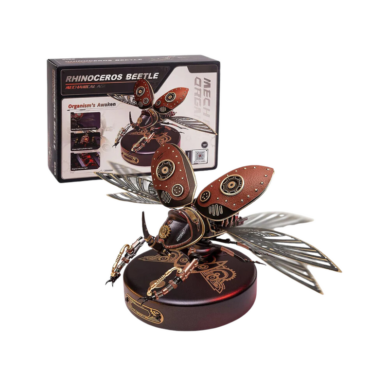 NikolaToy Mechanical Beetle 3D Metal Model Kits - BR Metaverso