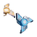 NikolaToy EDC Fidget Toys - Luminous Ninja Dart - BR Metaverso