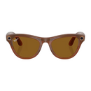 Óculos Ray-Ban ꟾ Meta Skyler Shiny Caramel Brown M - BR Metaverso