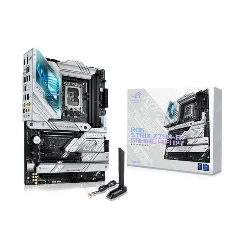 Placa Mãe Asus Rog Strix Z790-A Gaming Wi-Fi D4 Intel Soquete LGA 1700 - BR Metaverso