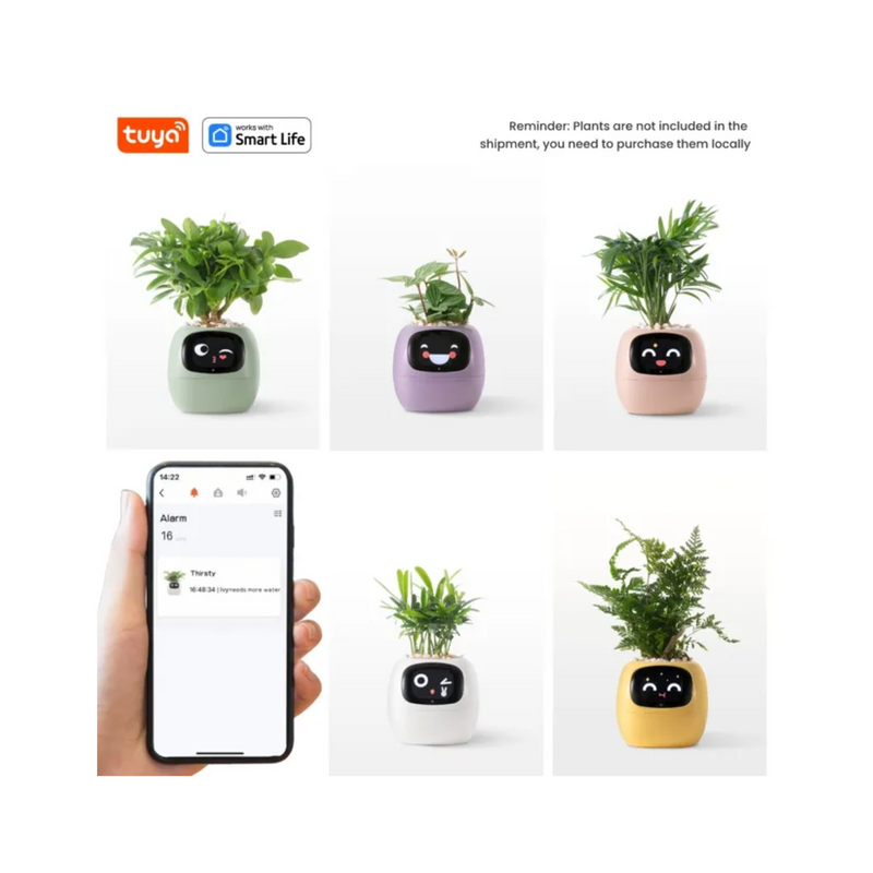 Plantador inteligente Tuya Ivy Chip AI - BR Metaverso