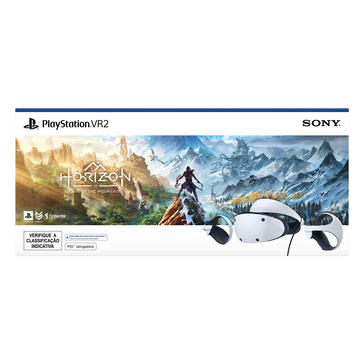 PlayStation VR2 + Horizon Call of the Mountain Original – O Combo