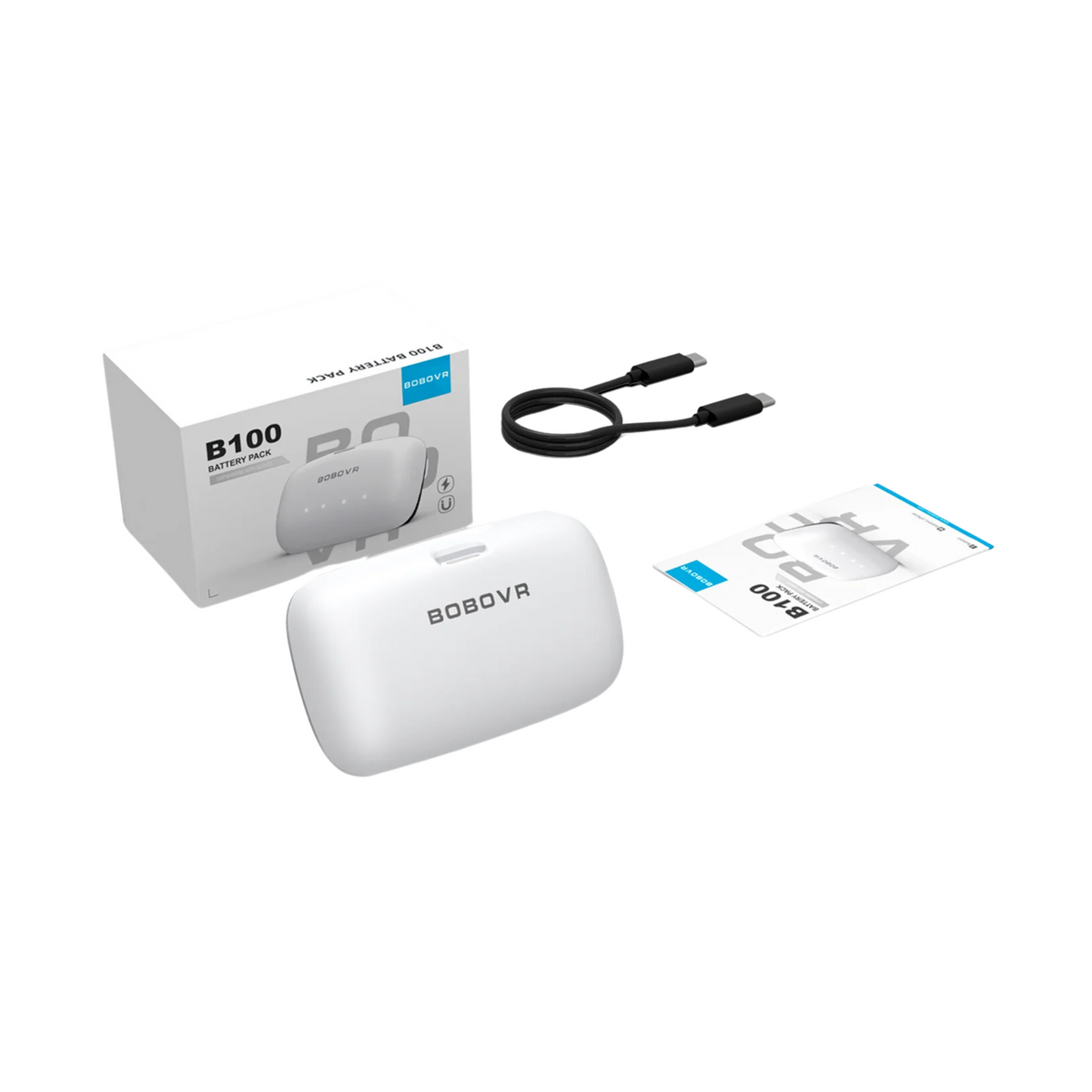 Quest3(128GB)+BOBOVR S3Pro+B100バッテリー BoboVR B100 S3 Pro Bateria na BR Metaverso: Revolucione sua