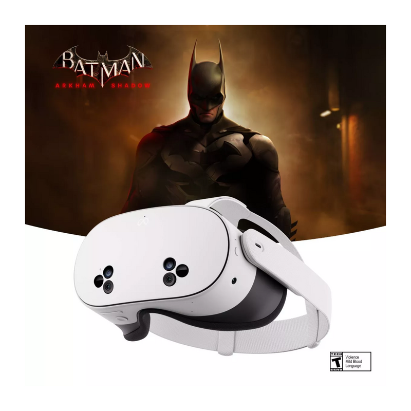 Pré-venda: Meta Quest 3S 128GB - Batman: Arkham Shadow - BR Metaverso