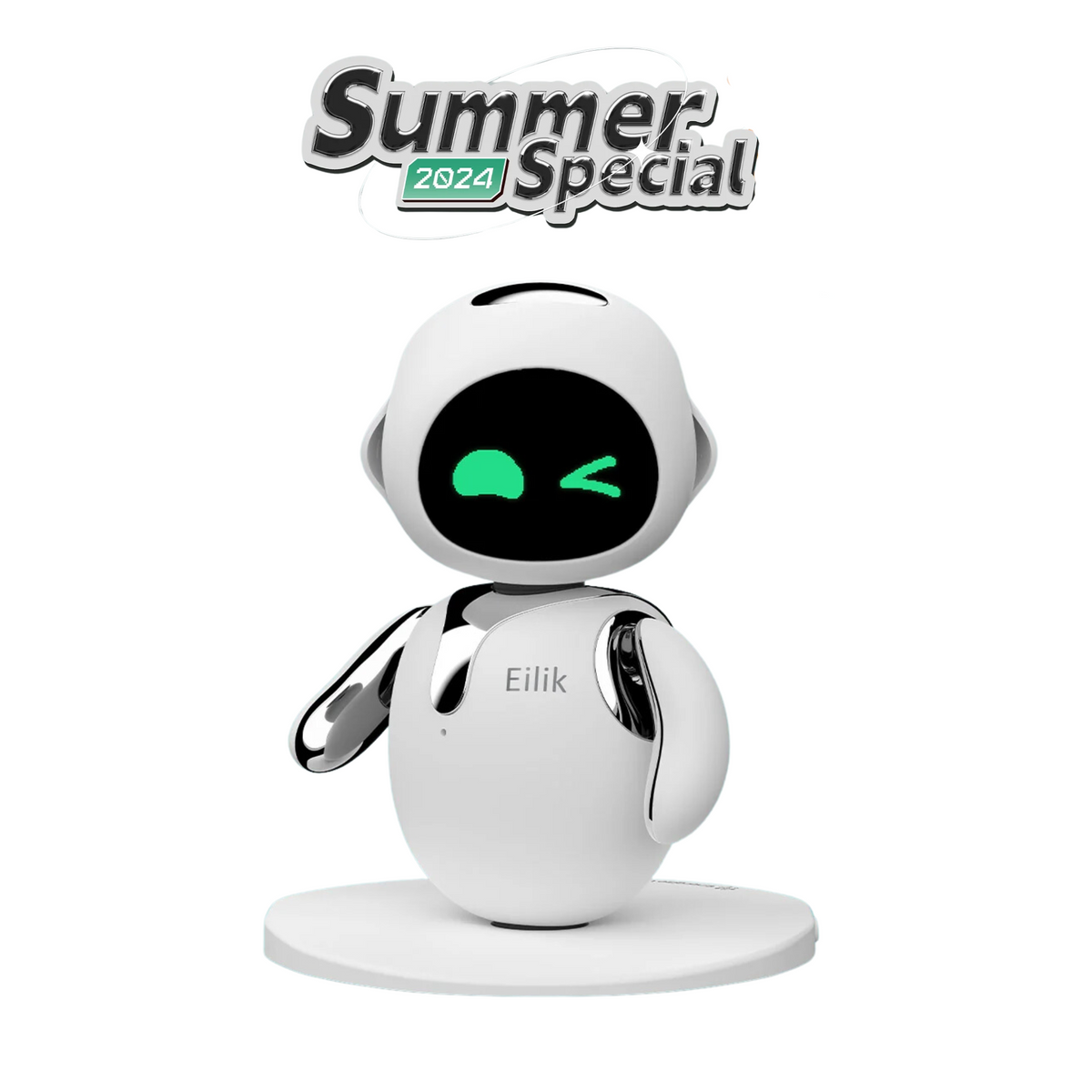 Eilik Robô Prata Edição Limitada Summer 2025 Original | BR Metaverso