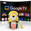 Projetor Minions Cinema Google TV HD WiFi 5 - BR Metaverso