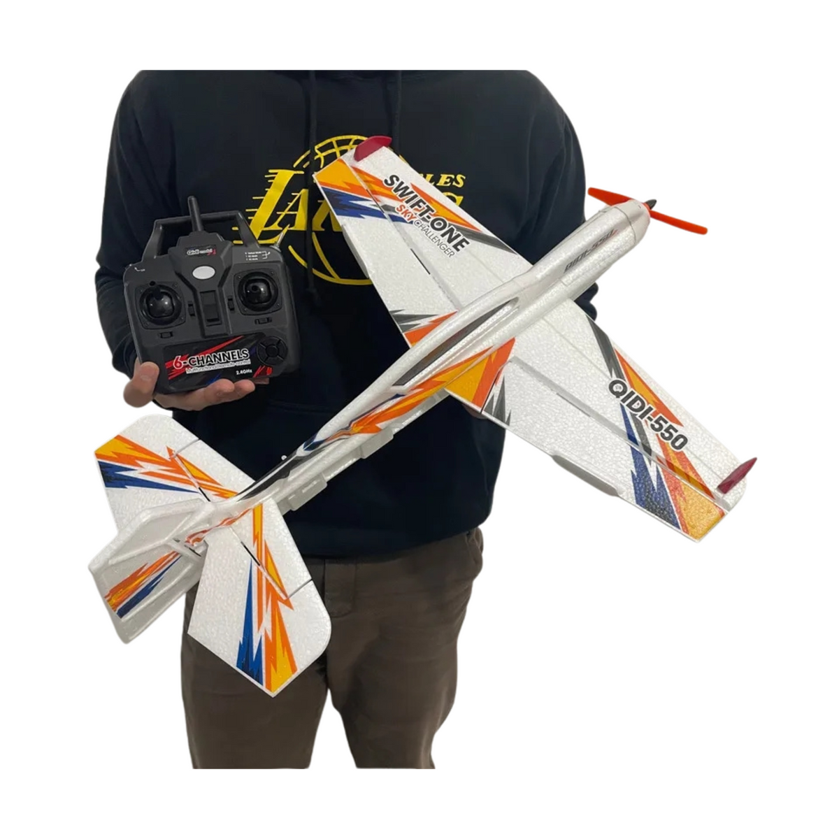 QIDI-550 RC Avião com Controle Remoto | BR Metaverso