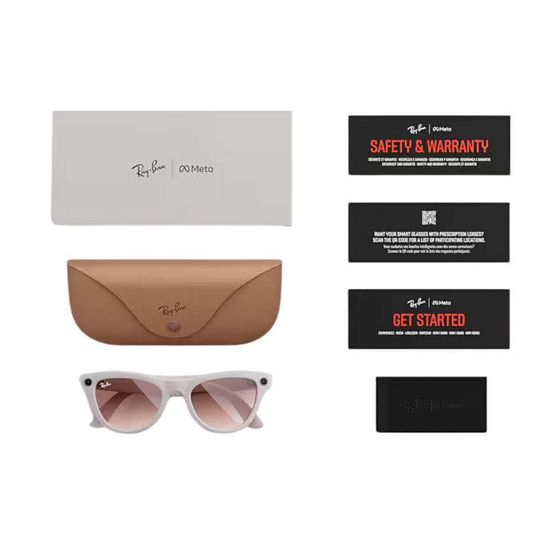 Ray-Ban ꟾ Meta Skyler Cinnamon Pink - BR Metaverso