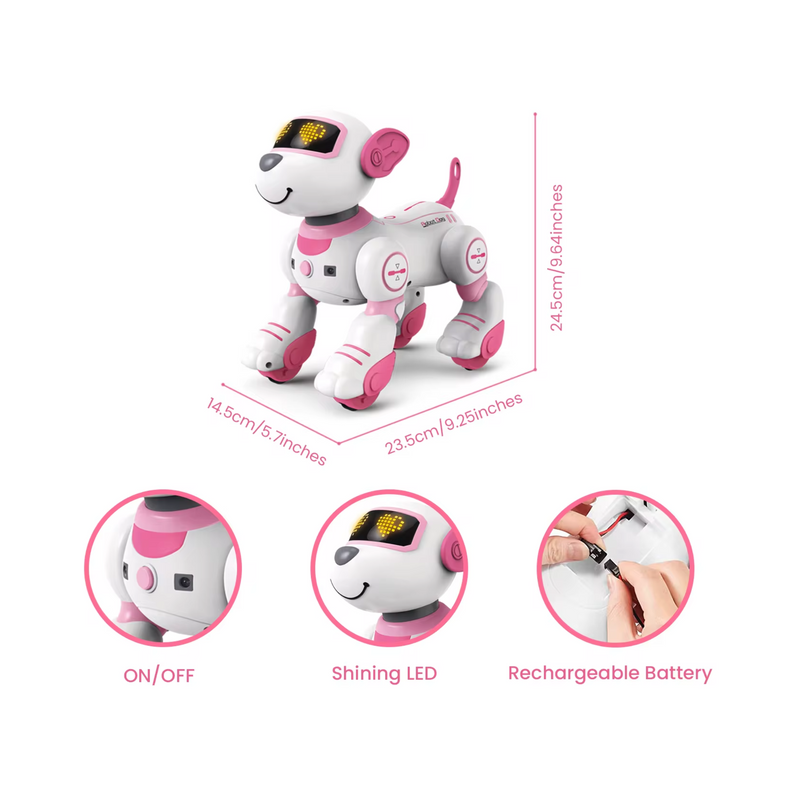 Robot Dog Premium Toy Kids Inteligente - BR Metaverso