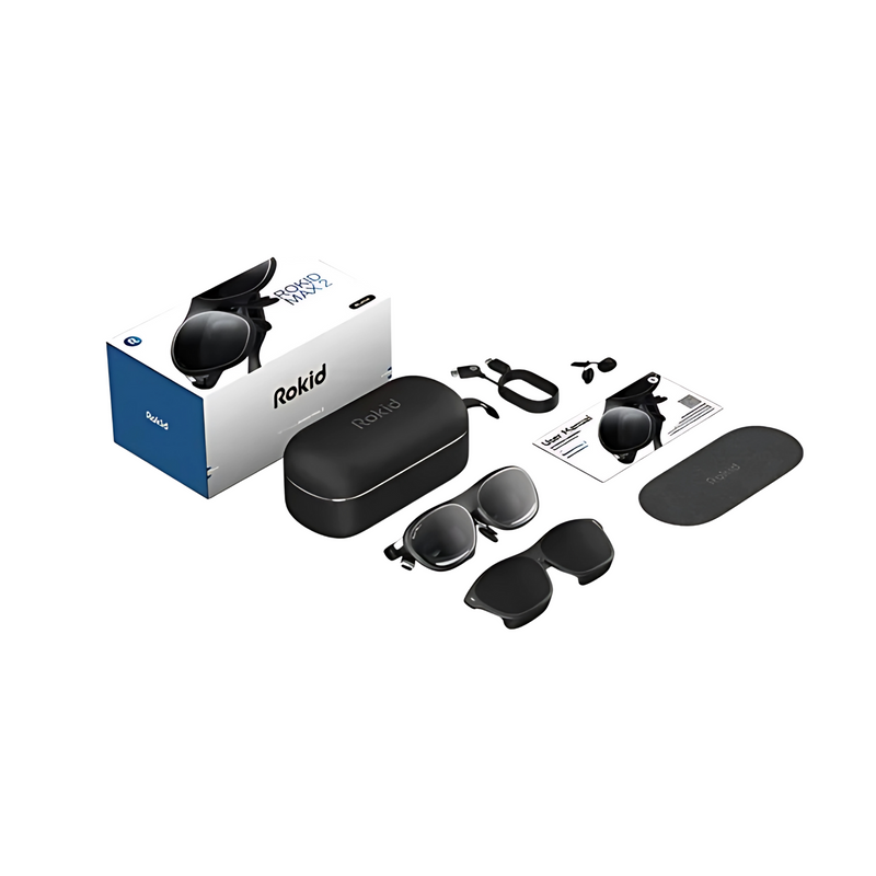 Rokid Max 2 AR Glasses | BR Metaverso Rokid Max 2 AR Glasses | BR Metaverso