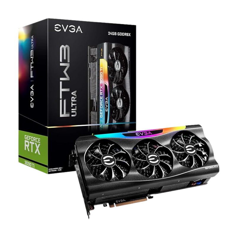 VGA RTX3090TI 24GB EVGA FTW3 Ultra 24G-P5-4985-KR - BR Metaverso