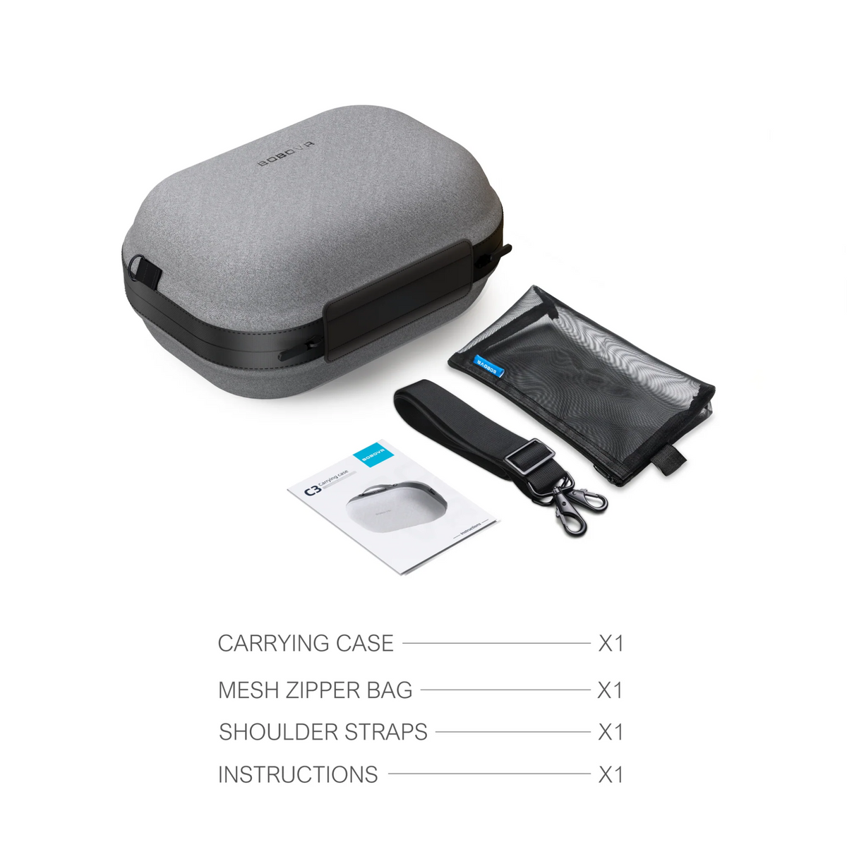 BoboVR C3 Carrying Case para Quest 3 – Proteção e Estilo na BR