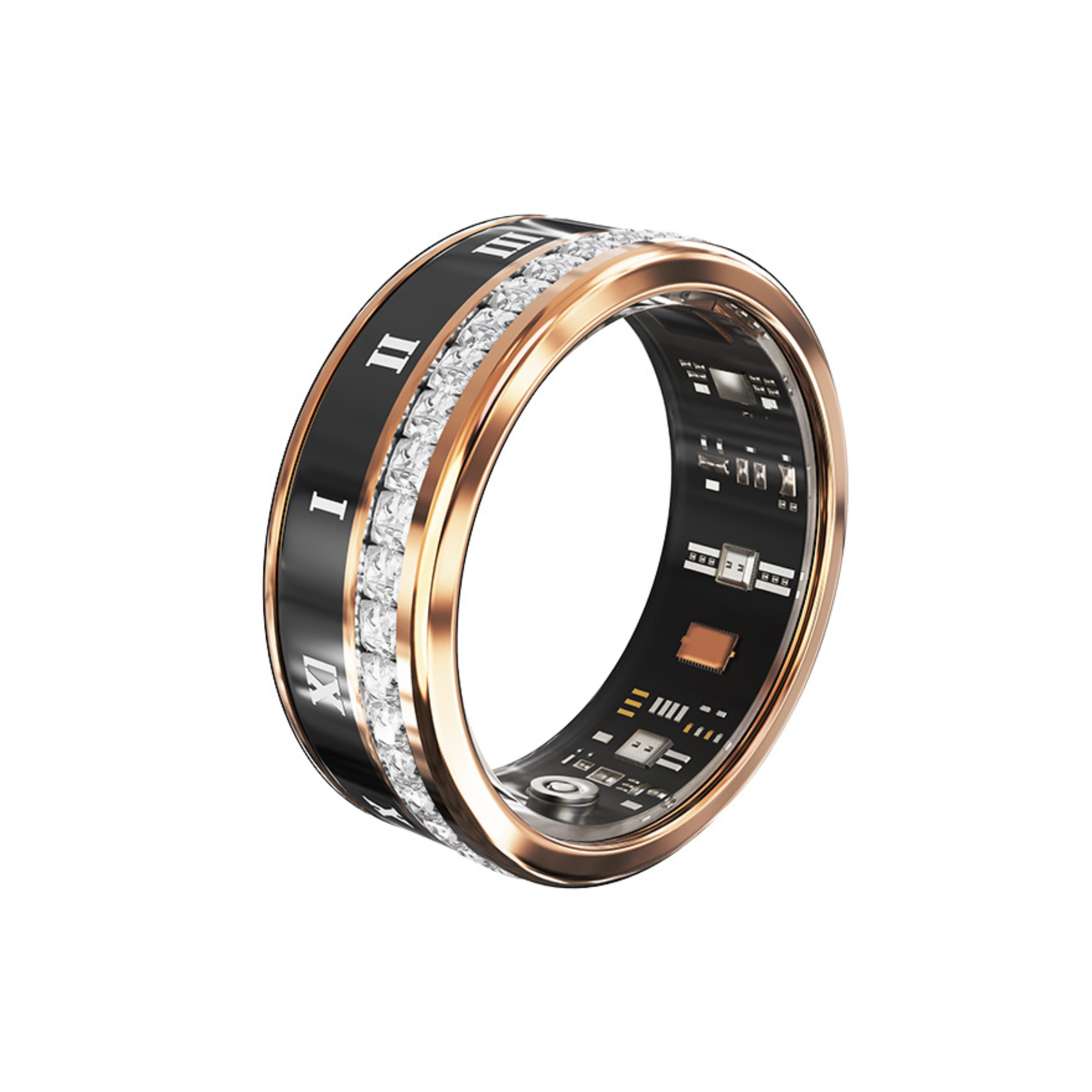Anel Inteligente Smart V22 Gold Premium: Monitoramento de Saúde com ...