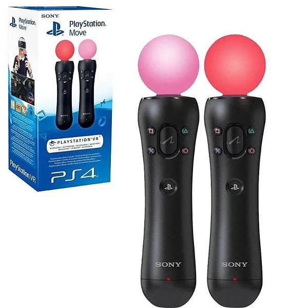 Controle Playstation Move Twin Kit PS4 e PSVR - BR Metaverso